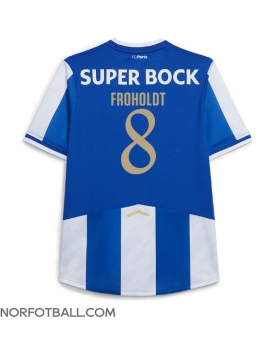 Billige Fotballdrakt Porto Victor Froholdt #8 Replika Hjemmedrakt 2025-26 Kortermet Billige Fotballdrakt Porto Victor Froholdt #8 Replika Hjemmedrakt 2025-26 Kortermet